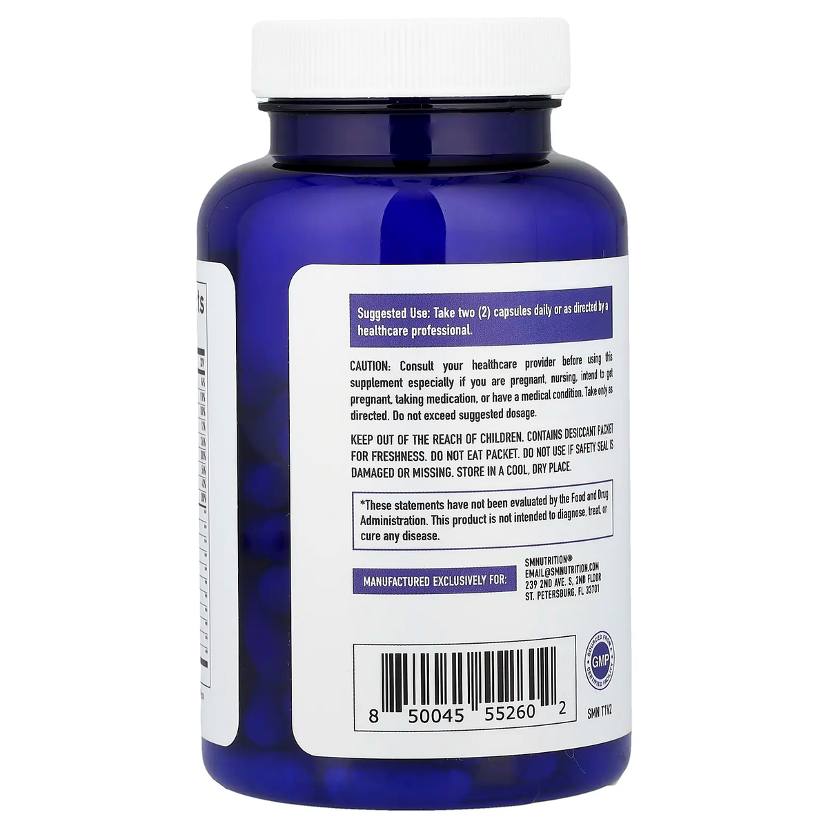 Smnutrition Triple Action Clear 3, 120 Capsules
