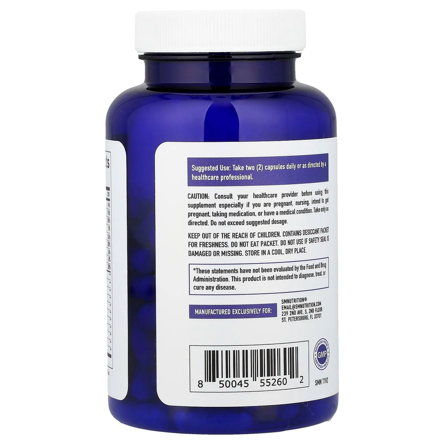 Smnutrition Triple Action Clear 3, 120 Capsules