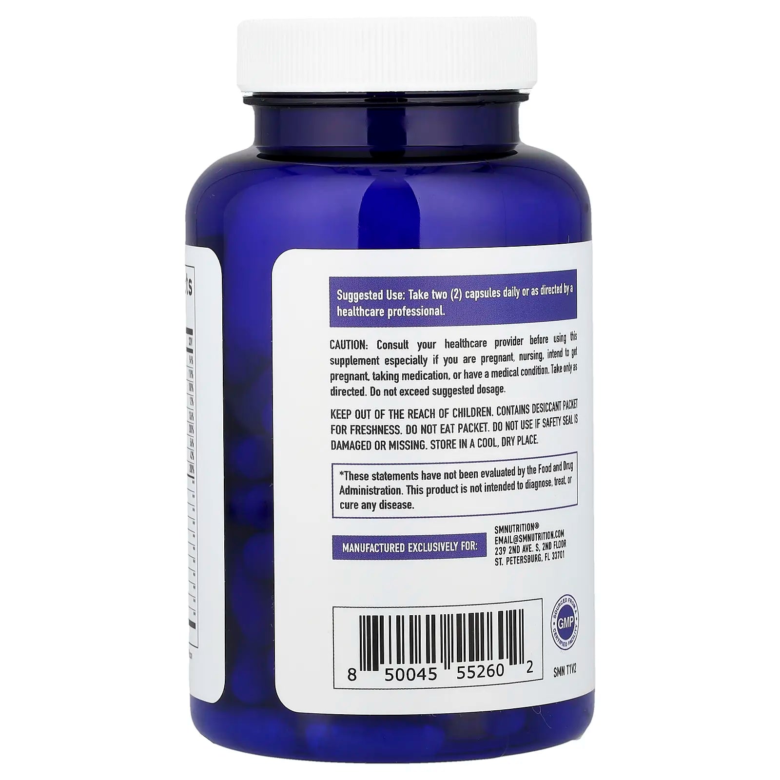 Smnutrition Triple Action Clear 3, 120 Capsules