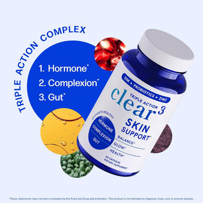 NIVIO™ Triple Action Clear 3, 120 Capsules