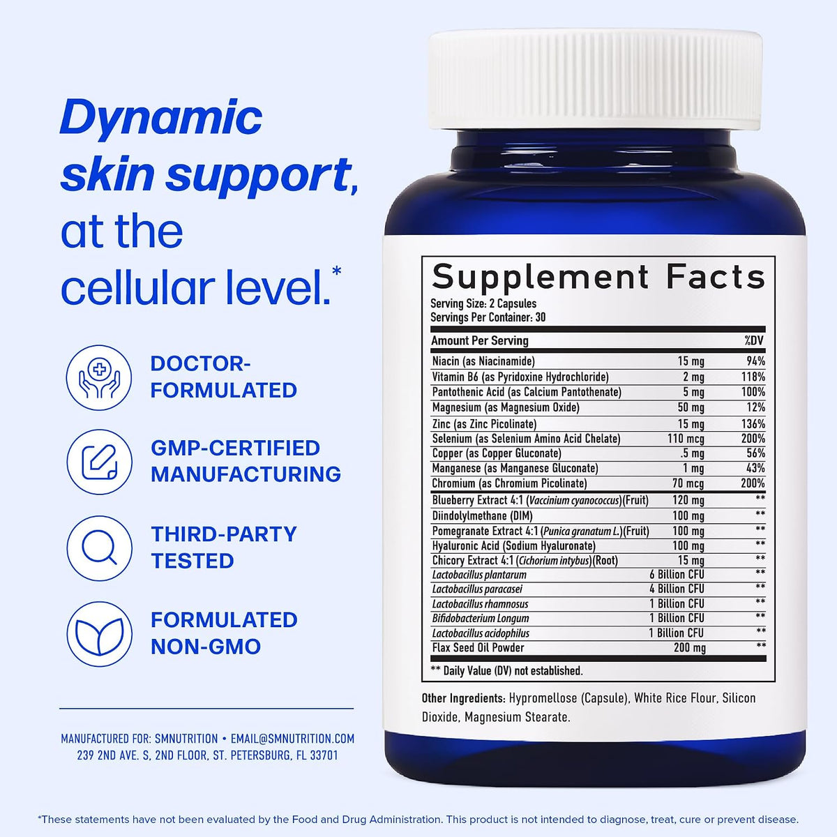 NIVIO™ Triple Action Clear 3, 120 Capsules